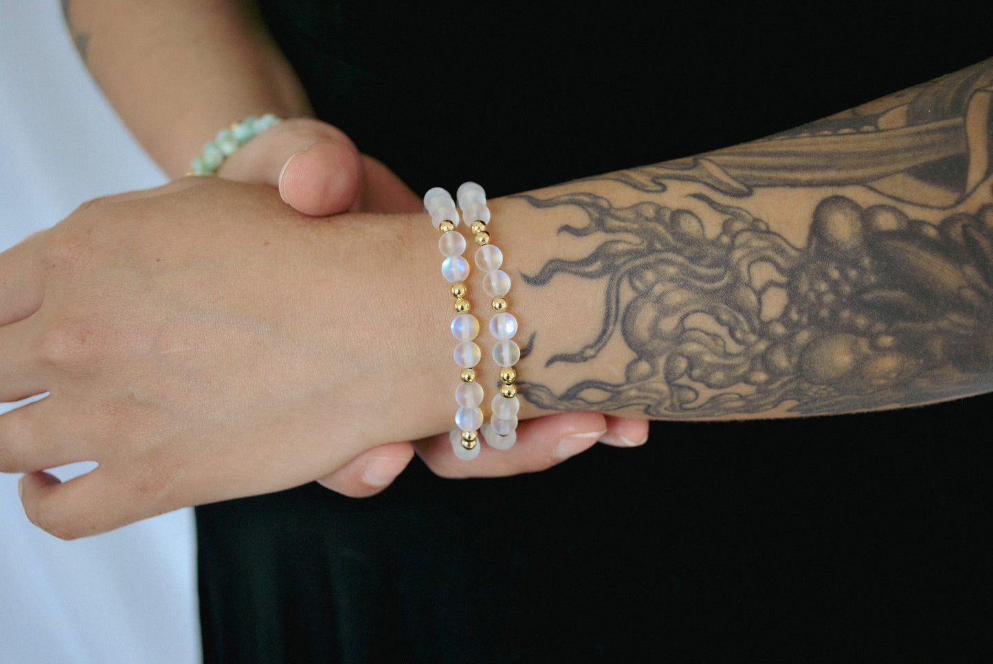 MERMAID IN MATTE | GEMSTONE BRACELET