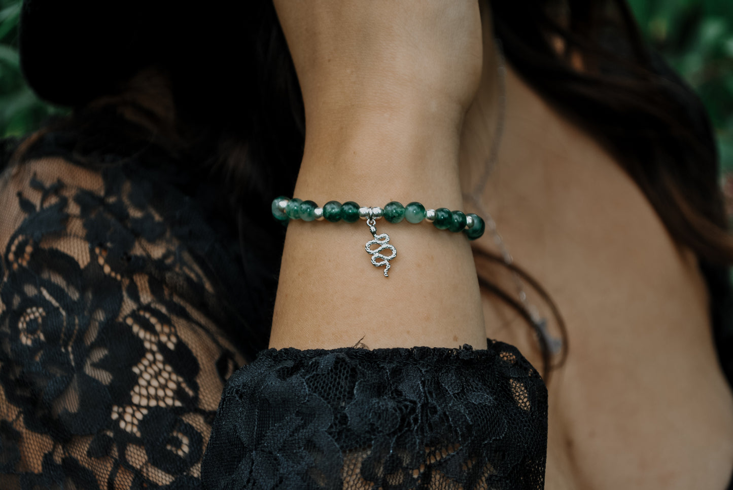 Serpent | Gemstone Bracelet