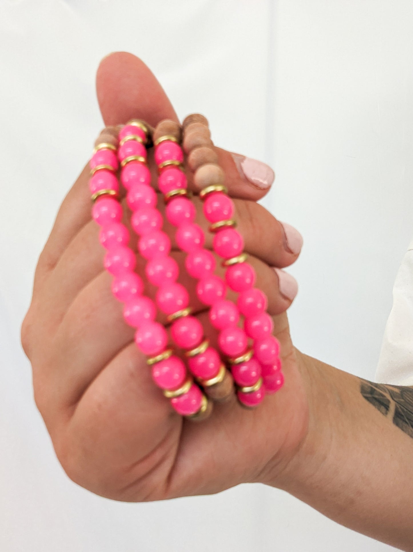 HOT PINK | DIFFUSER BRACELET