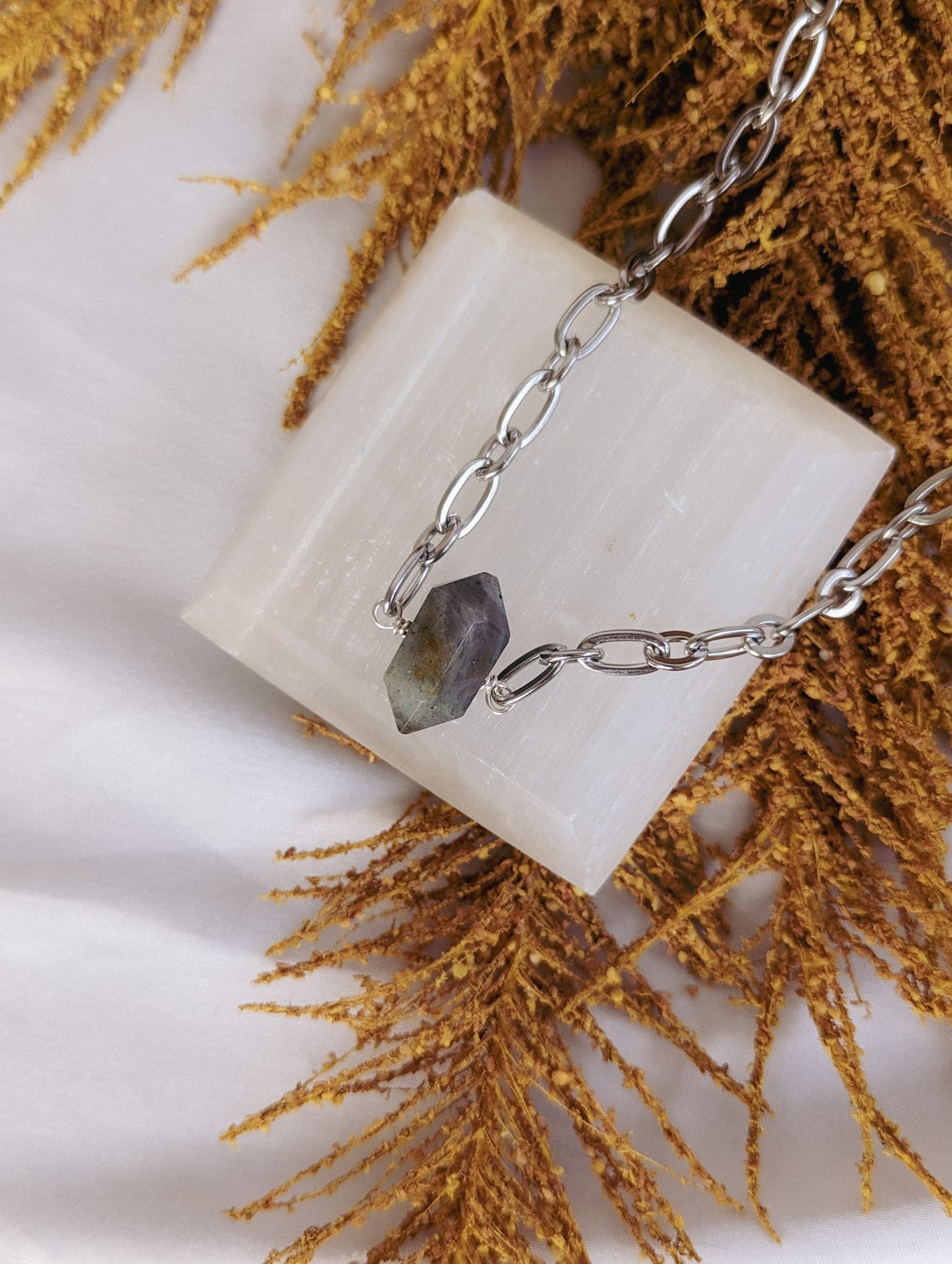 Labradorite Chunky Statement
