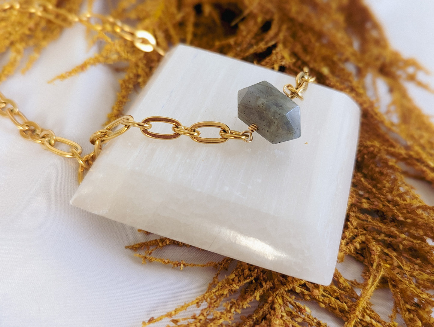 Labradorite Chunky Statement