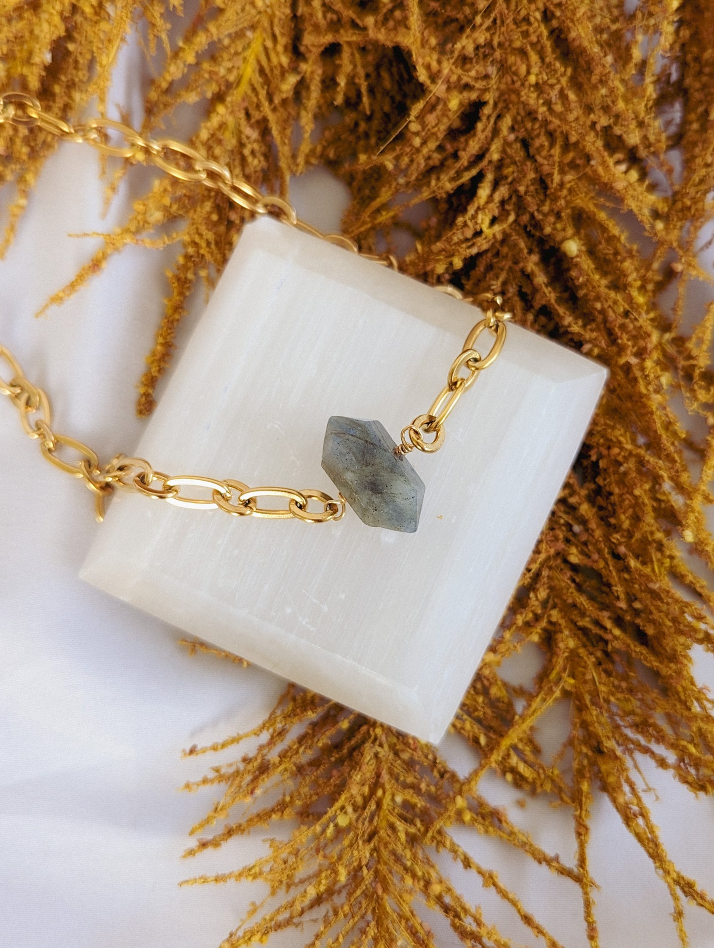 Labradorite Chunky Statement