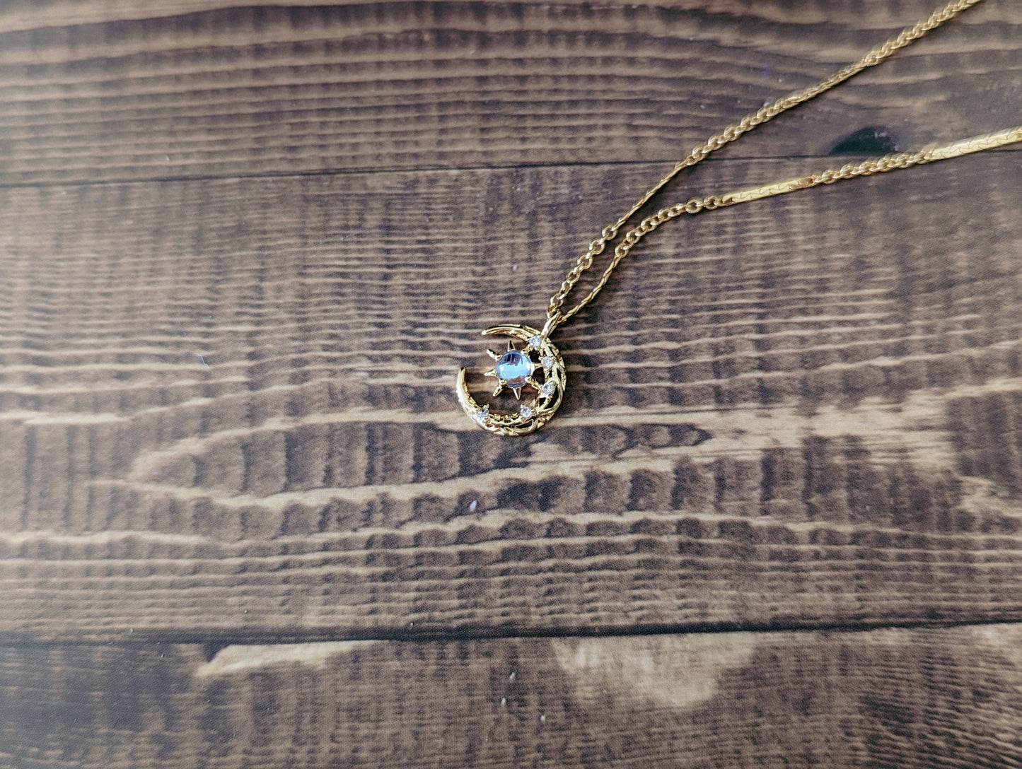 HARVEST MOON | Dainty Necklace