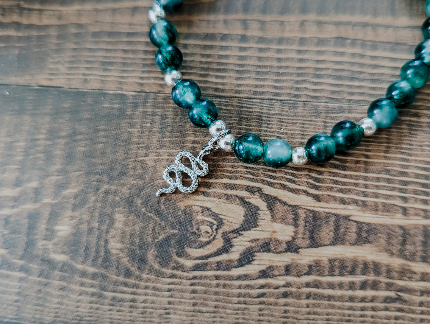 Serpent | Gemstone Bracelet
