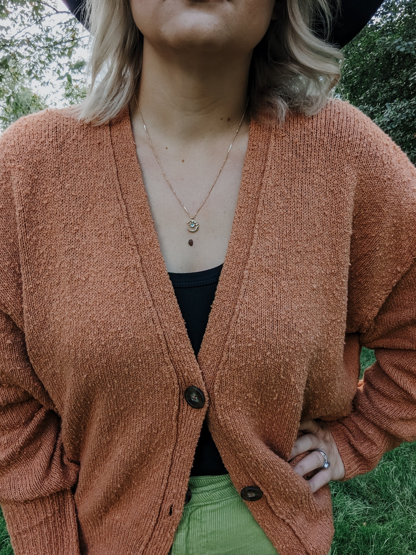 HARVEST MOON | Dainty Necklace