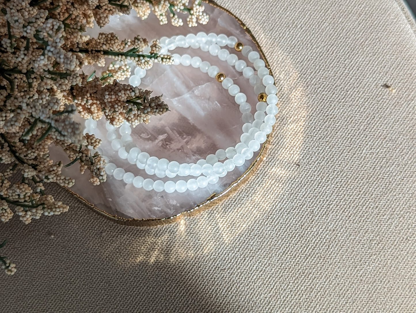 Snowfall | Gemstone Bracelet | Holiday Collection