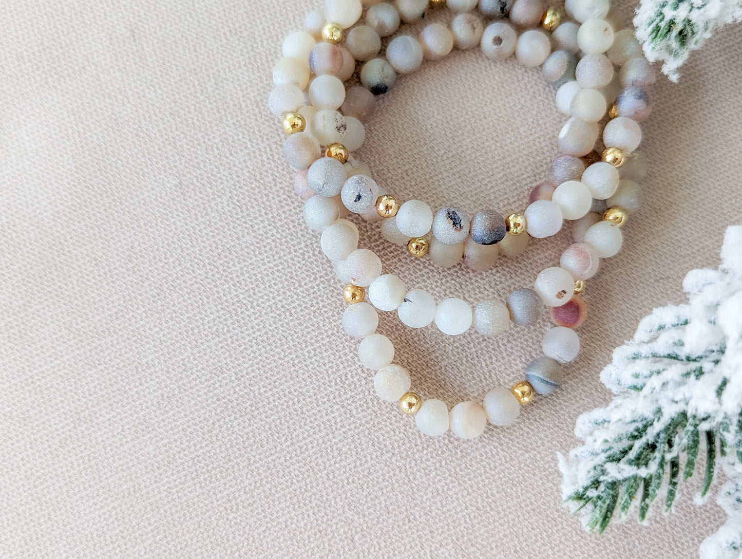 Gingerbread | Gemstone Bracelet | Holiday Collection