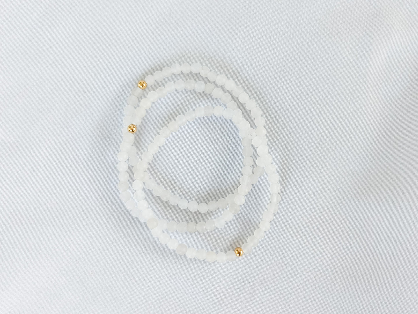 Snowfall | Gemstone Bracelet | Holiday Collection