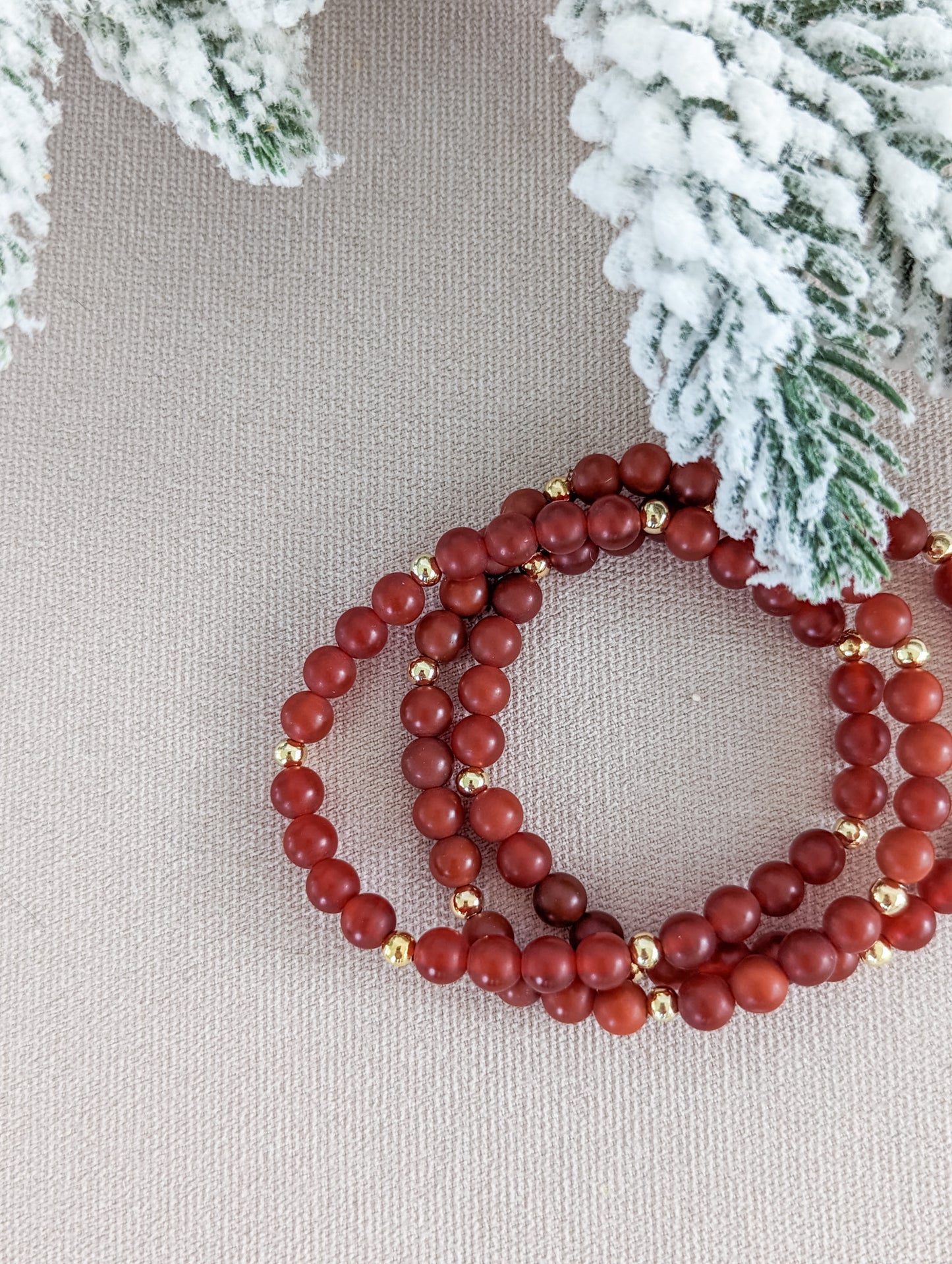 Holly | Gemstone Bracelet | Holiday Collection