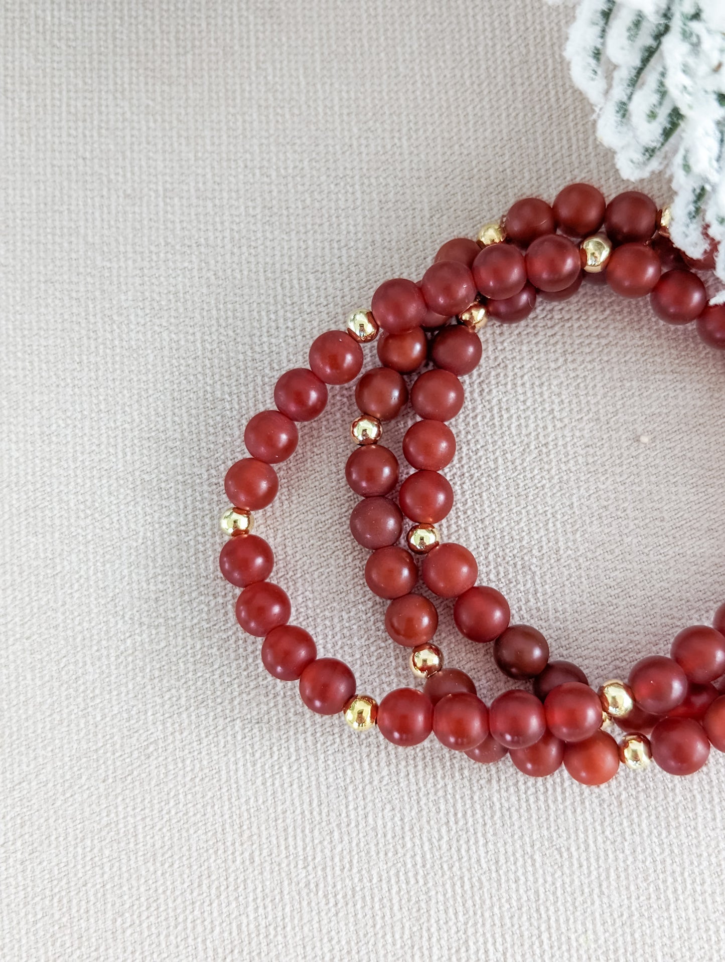 Holly | Gemstone Bracelet | Holiday Collection