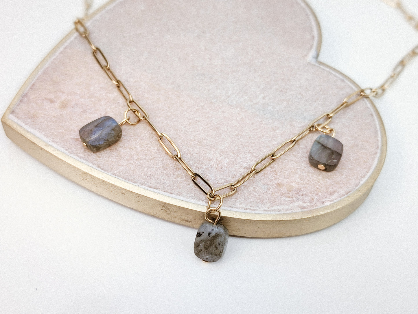 Labradorite | statement necklace