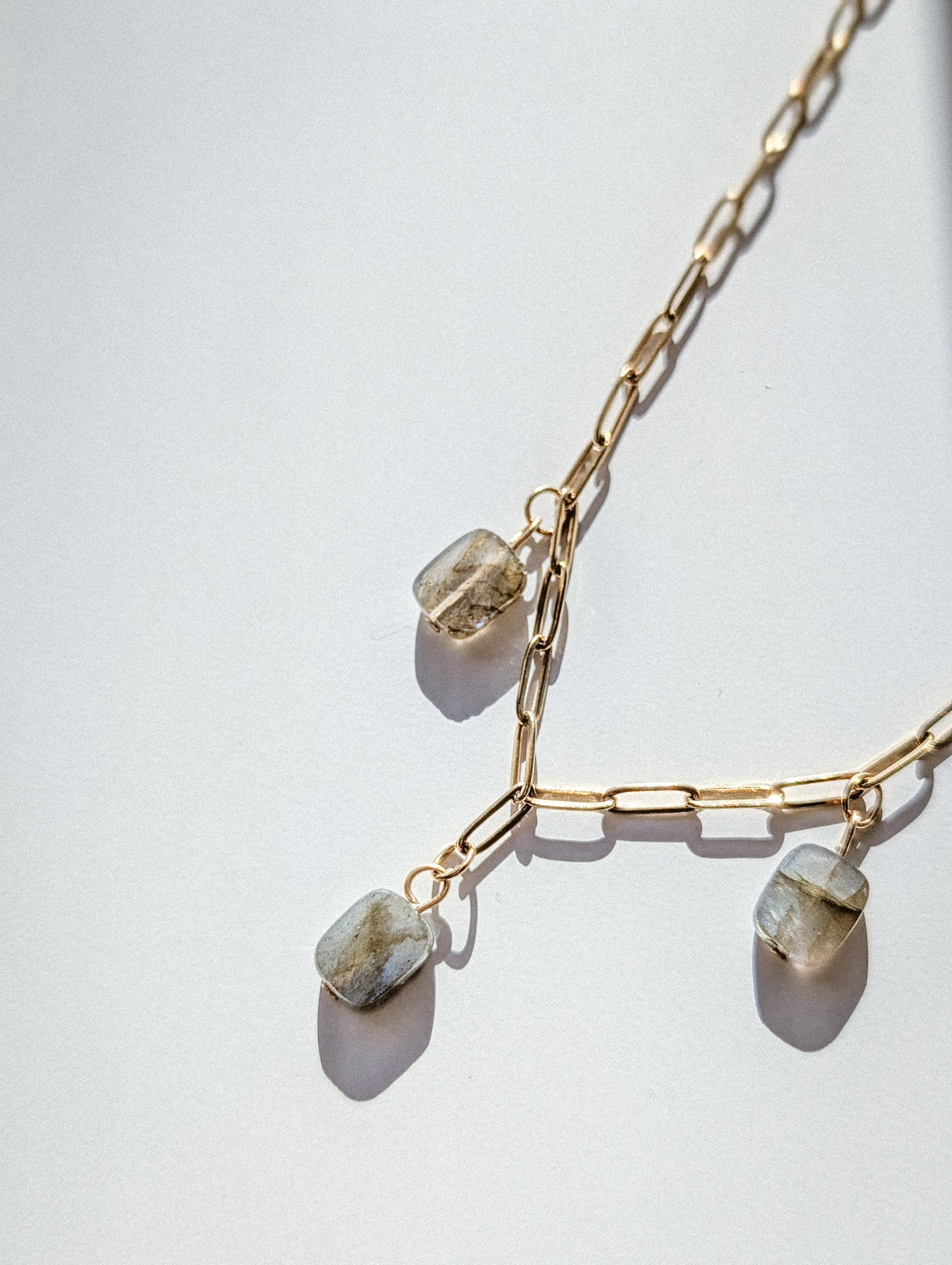 Labradorite | statement necklace