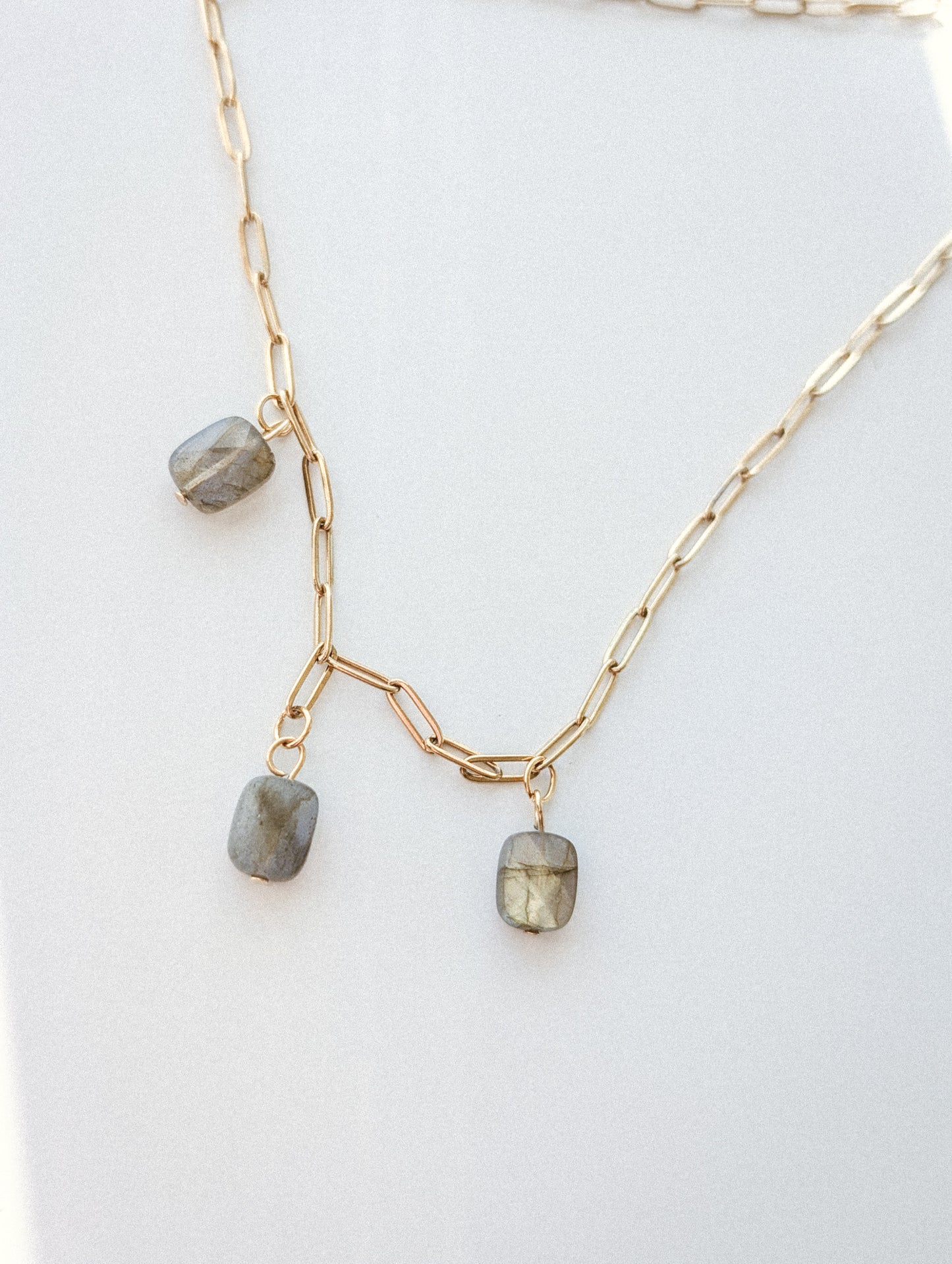 Labradorite | statement necklace