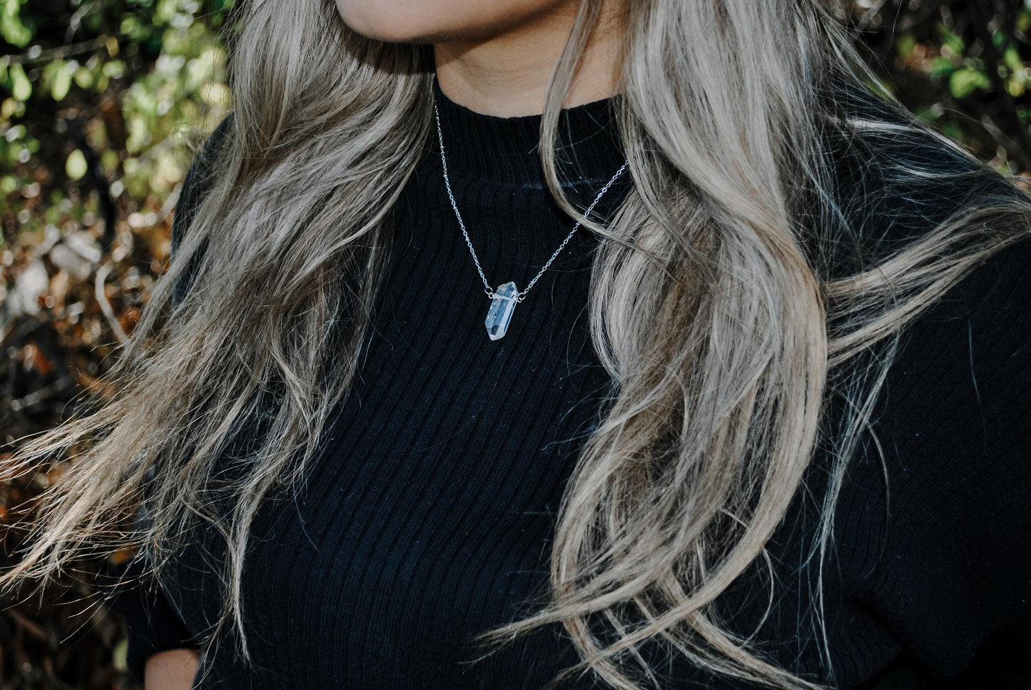 ICE QUEEN | HERKIMER DIAMOND NECKLACE