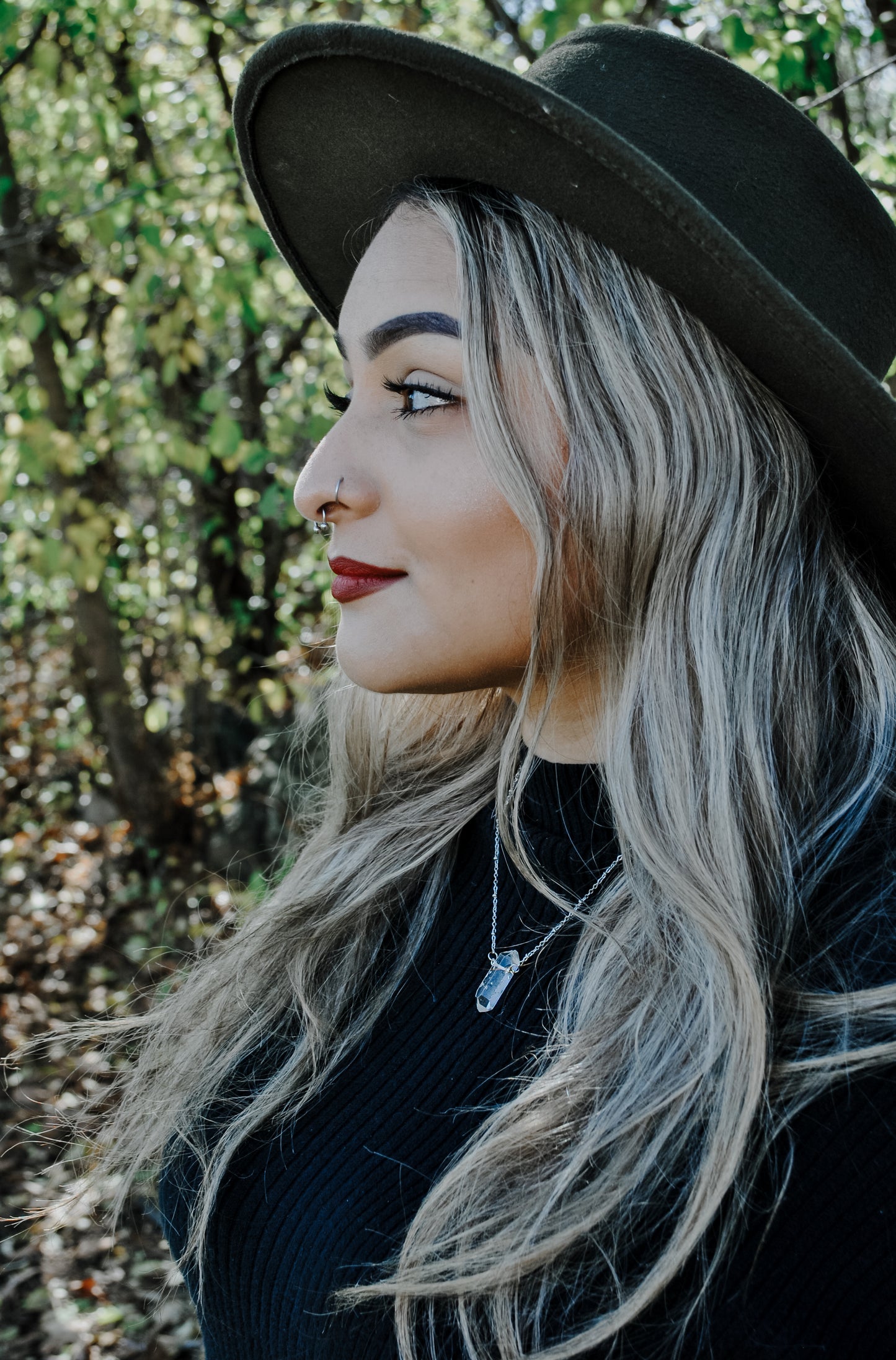 ICE QUEEN | HERKIMER DIAMOND NECKLACE