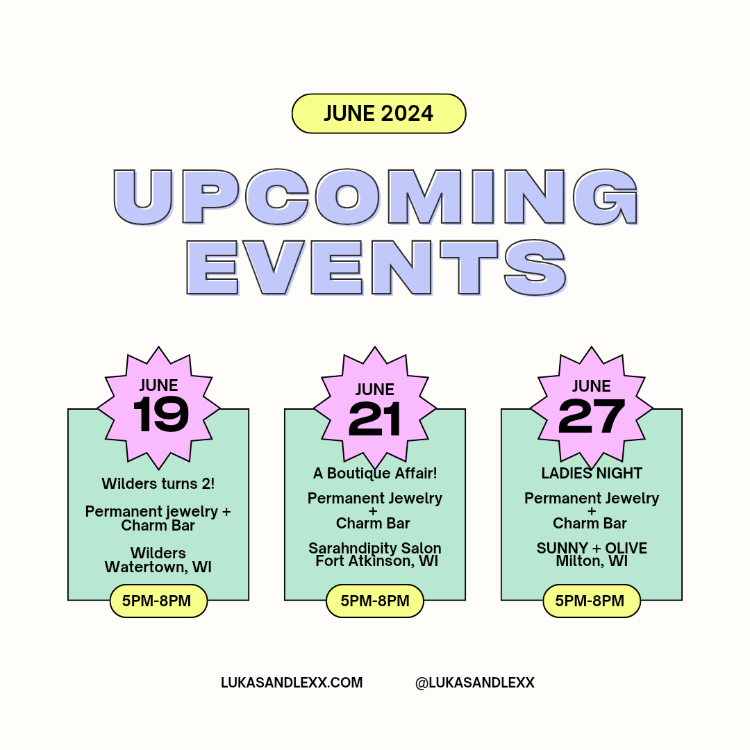 UPCOMING EVENTS