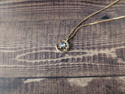 HARVEST MOON | Dainty Necklace
