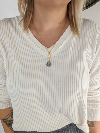 The Sunburst Necklace | Holiday Collection