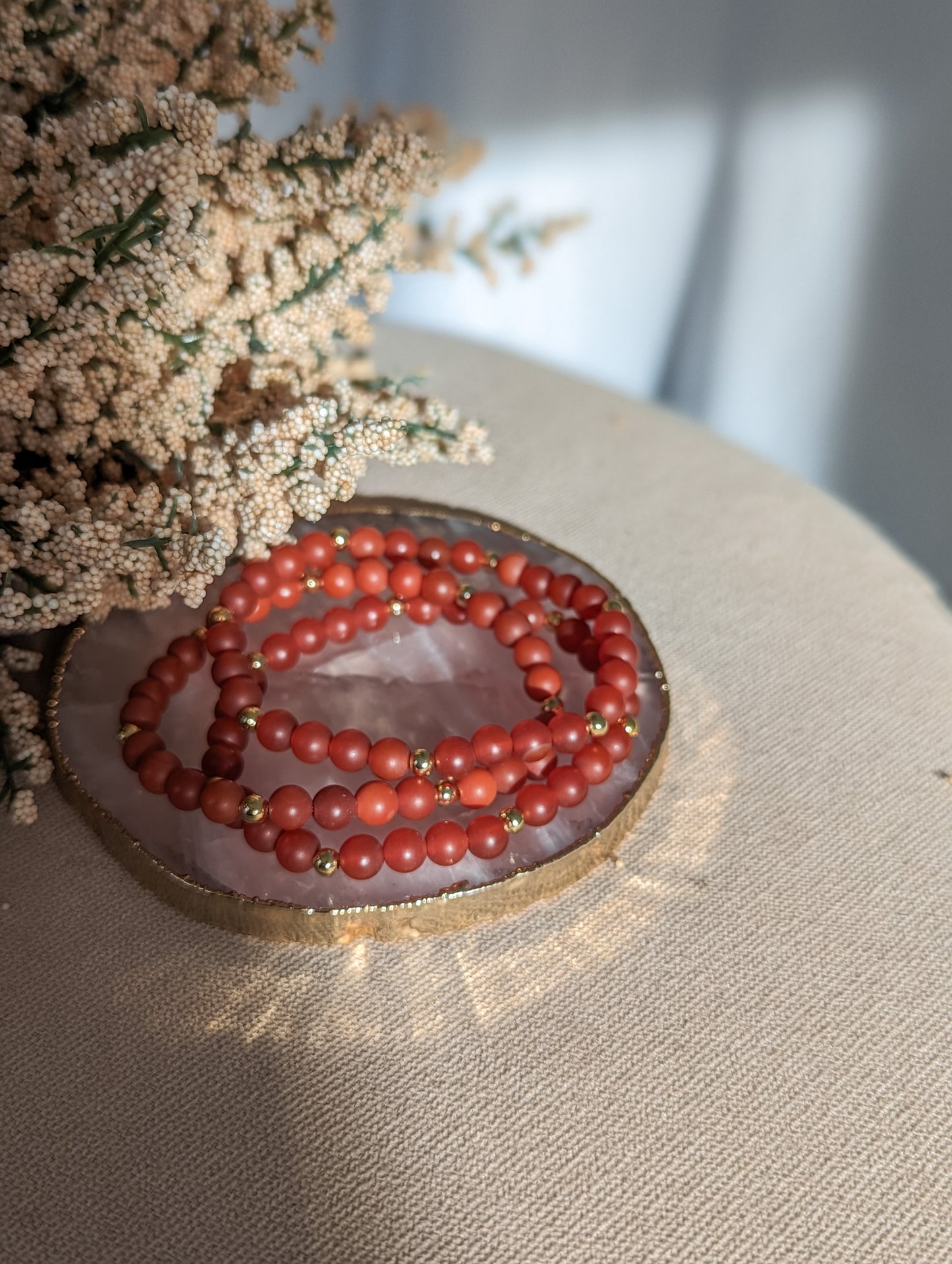 Holly | Gemstone Bracelet | Holiday Collection