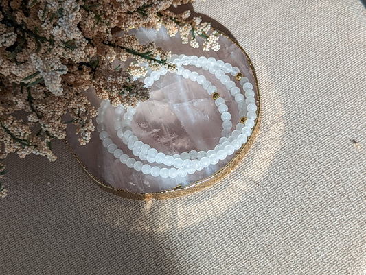 Snowfall | Gemstone Bracelet | Holiday Collection