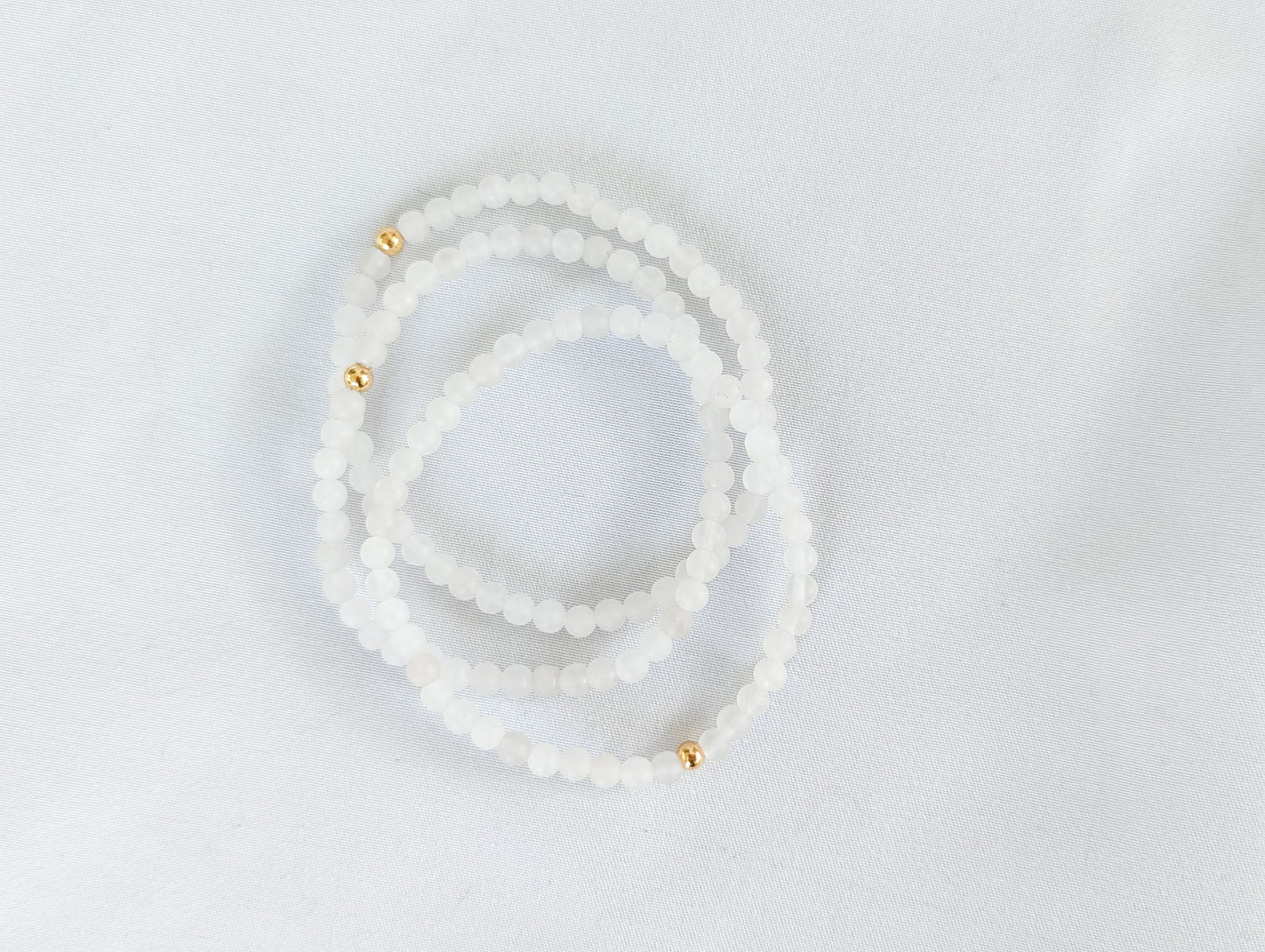 Snowfall | Gemstone Bracelet | Holiday Collection