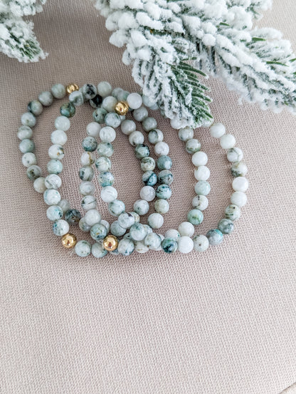 Pine | Gemstone Bracelet | Holiday Collection