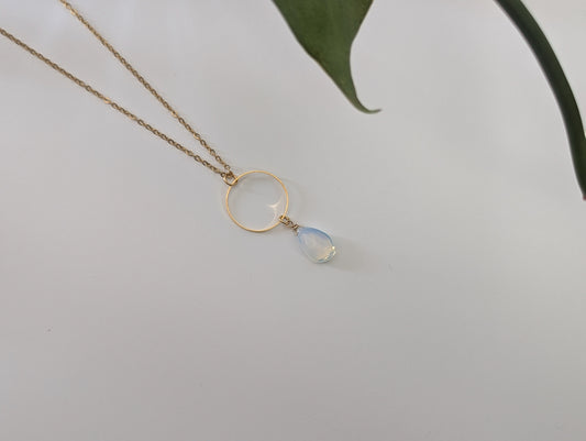 Opalite Halo Necklace