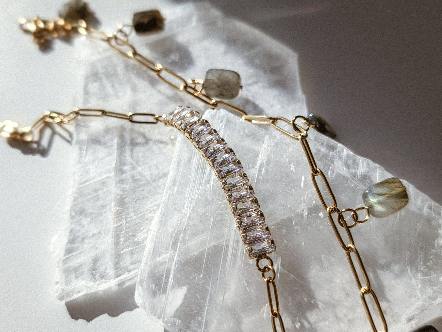 Bling | faceted crystal bracelet