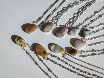 Ocean Jasper | pick your piece gemstone necklace