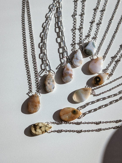 Ocean Jasper | pick your piece gemstone necklace