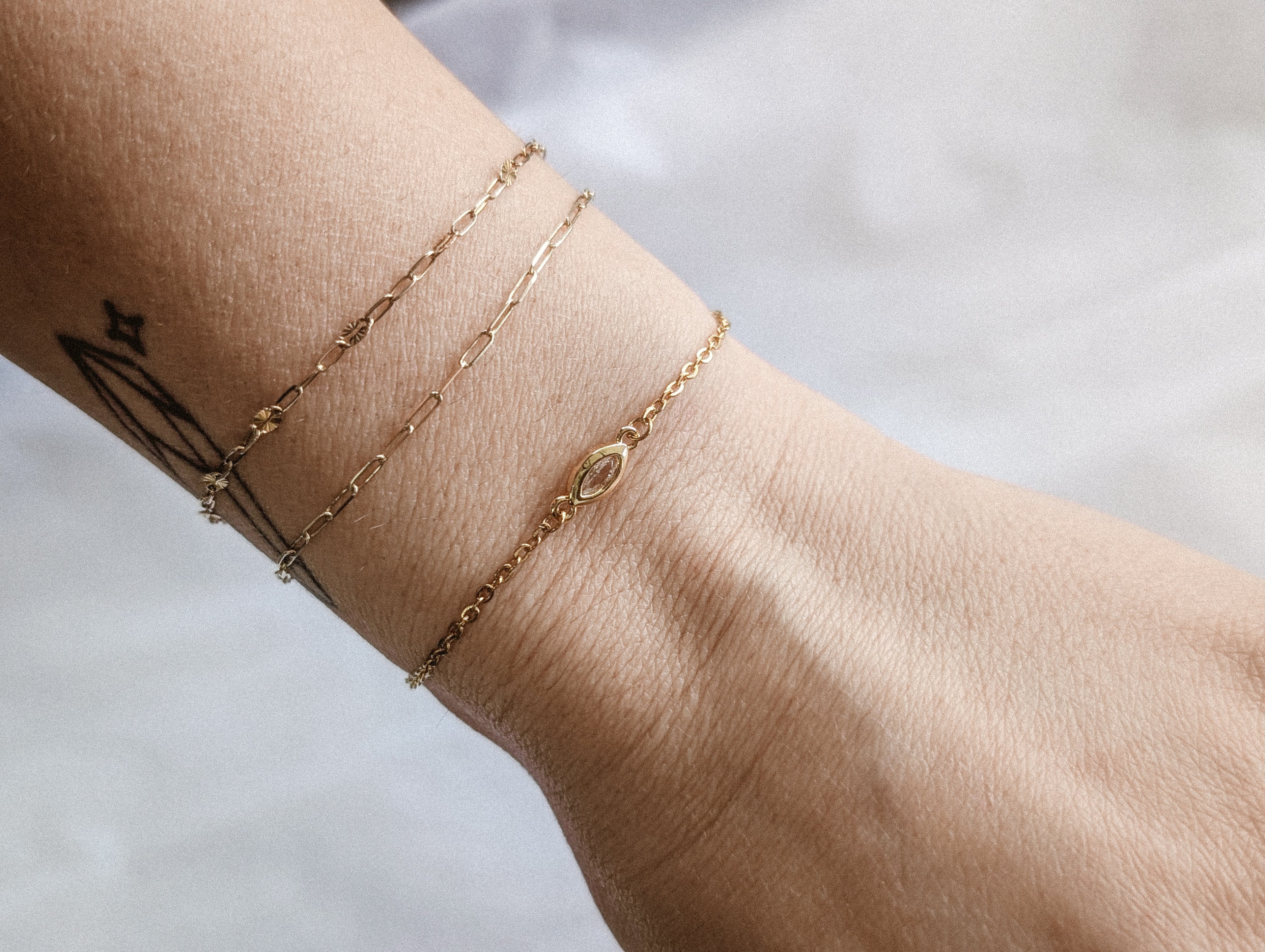 Marquise - dainty bracelet