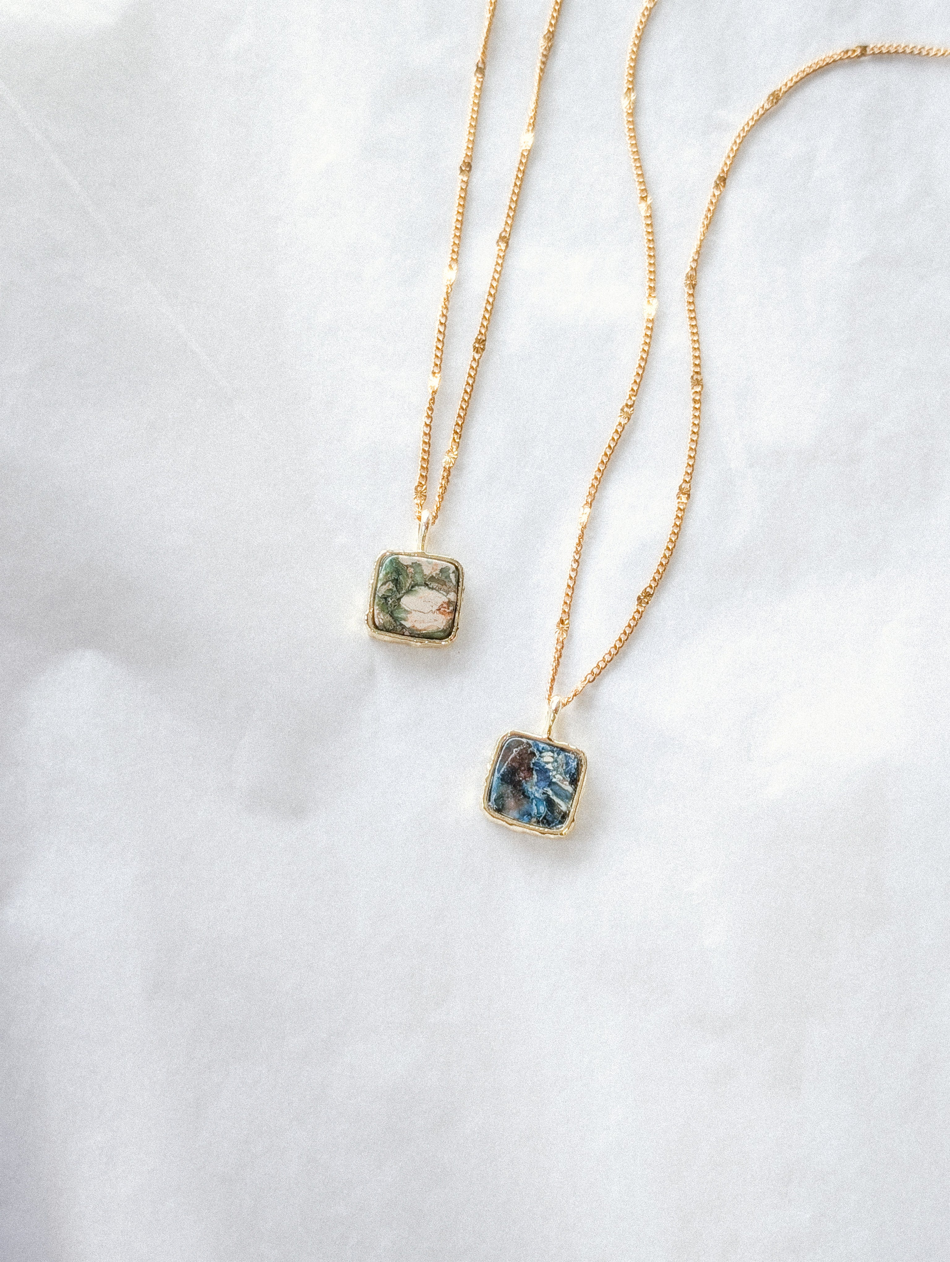 Gemstone necklace