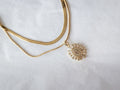 Sunburst - layered necklace