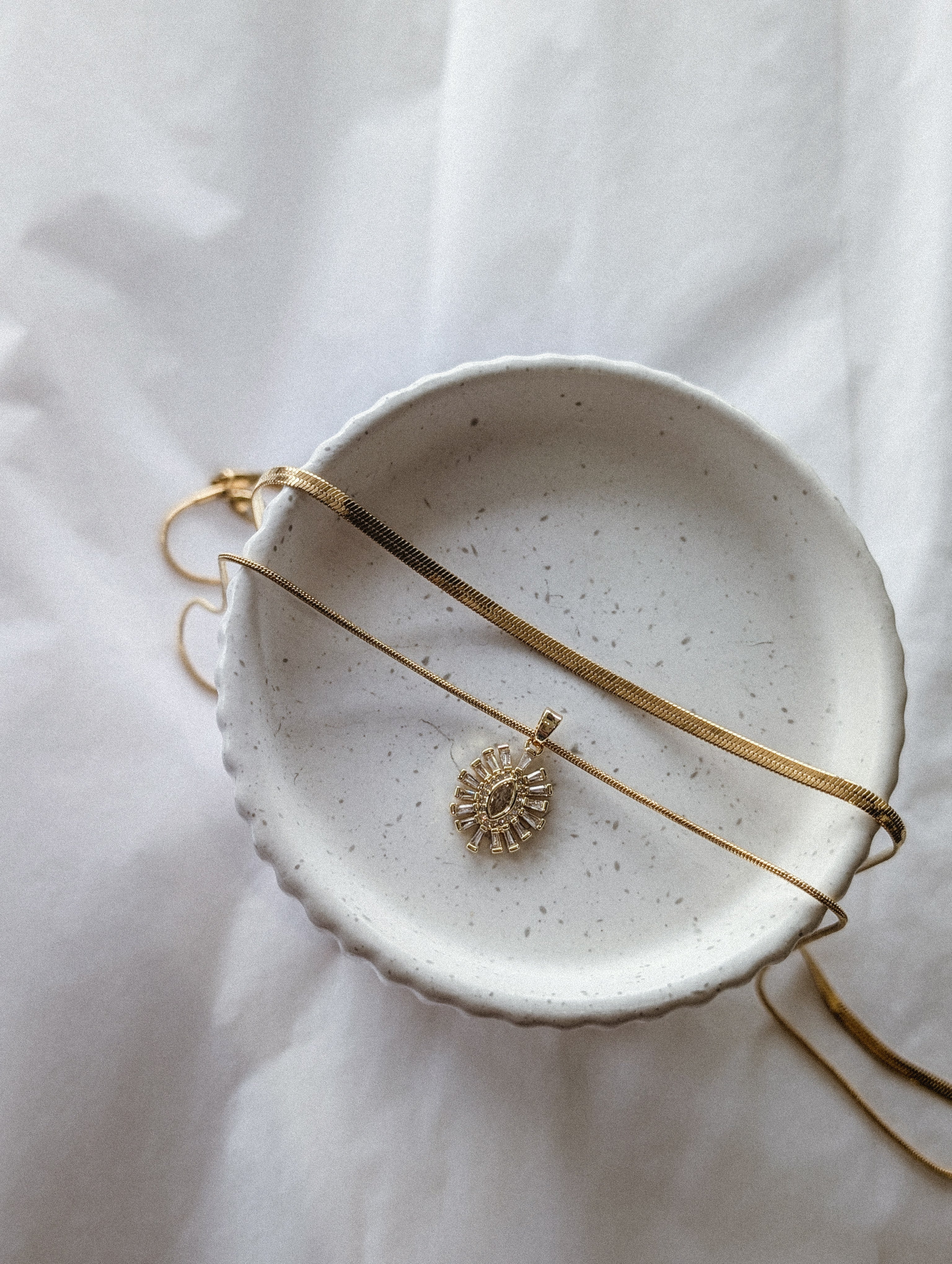 Sunburst - layered necklace