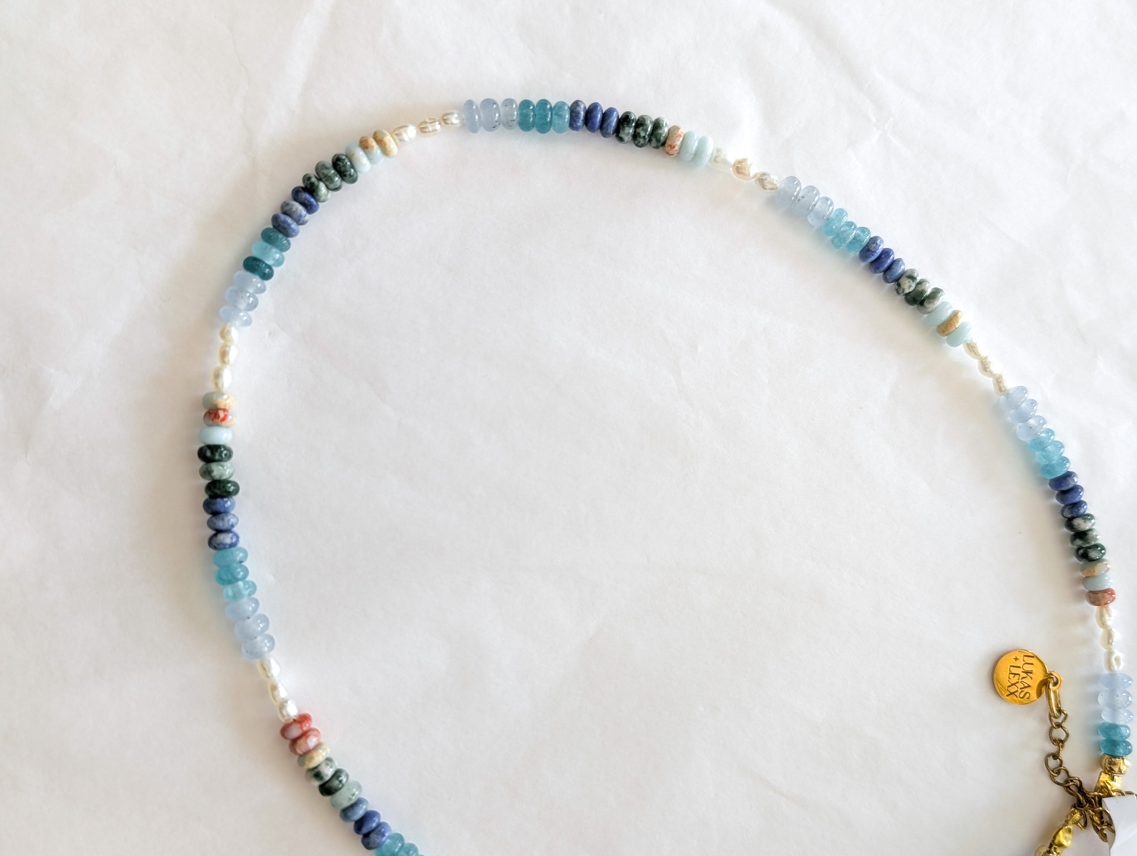 Ocean Vibes Beaded Necklace