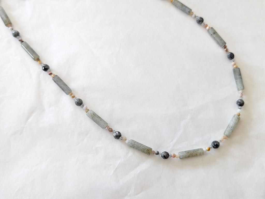 Labradorite Beaded Necklace