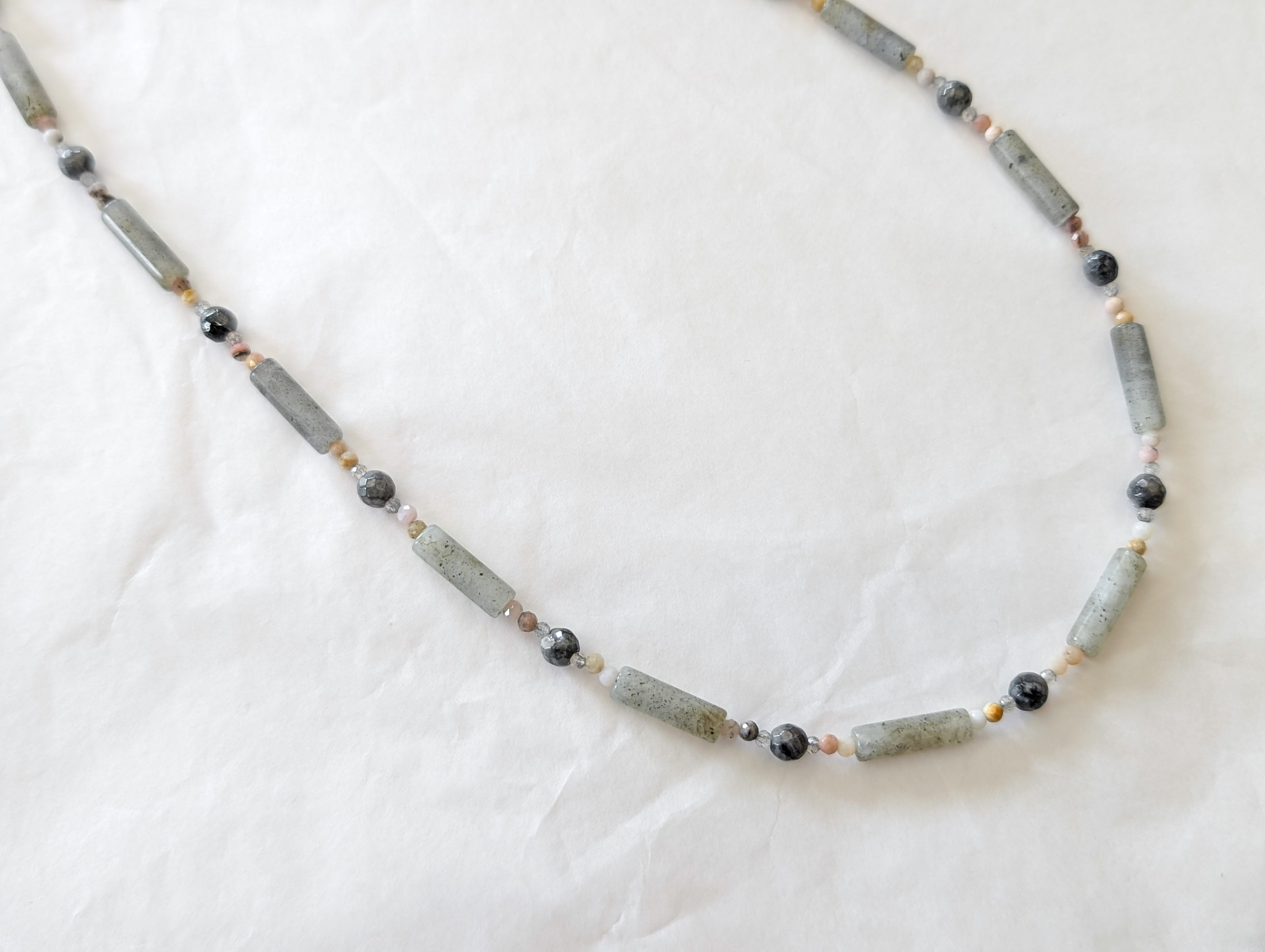 Labradorite Beaded Necklace