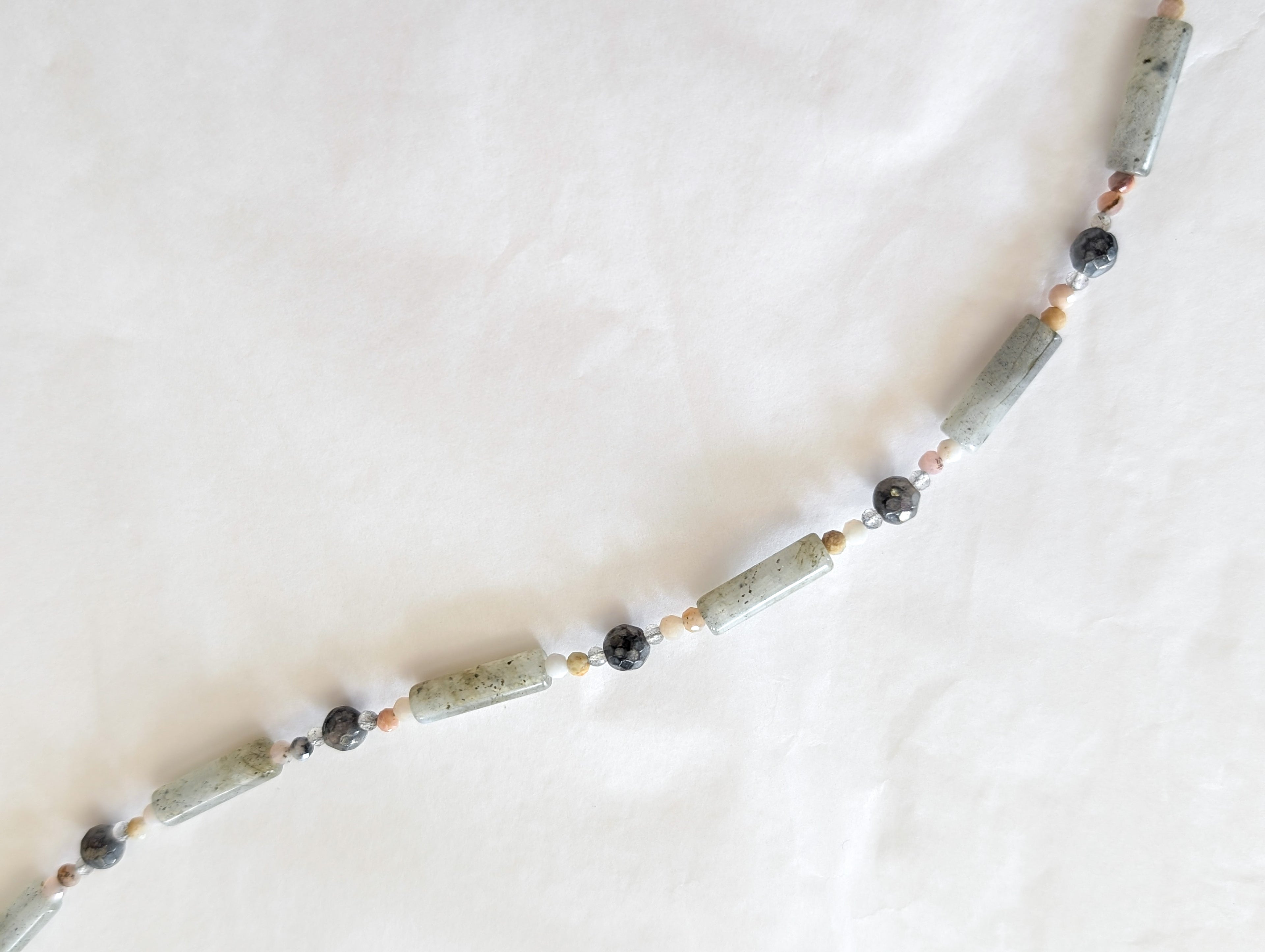 Labradorite Beaded Necklace