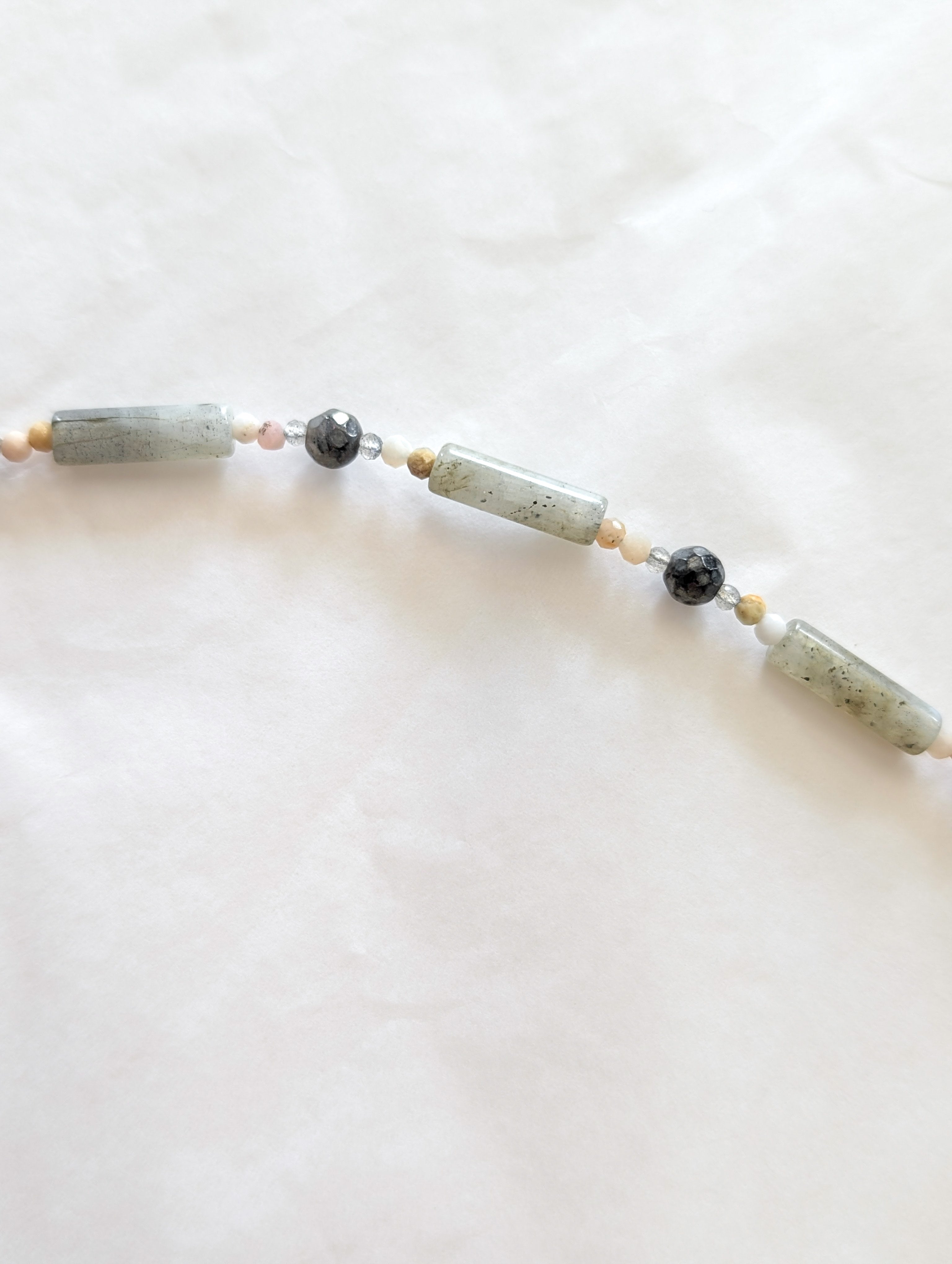 Labradorite Beaded Necklace