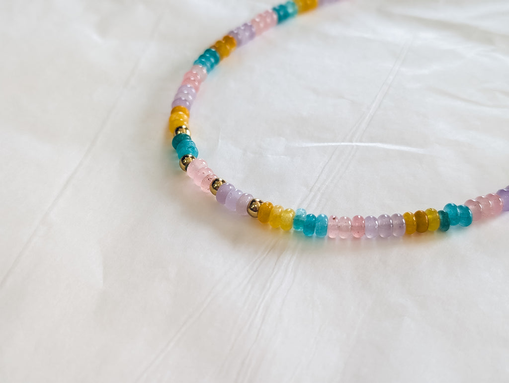 Giving You That POP Beaded Necklace