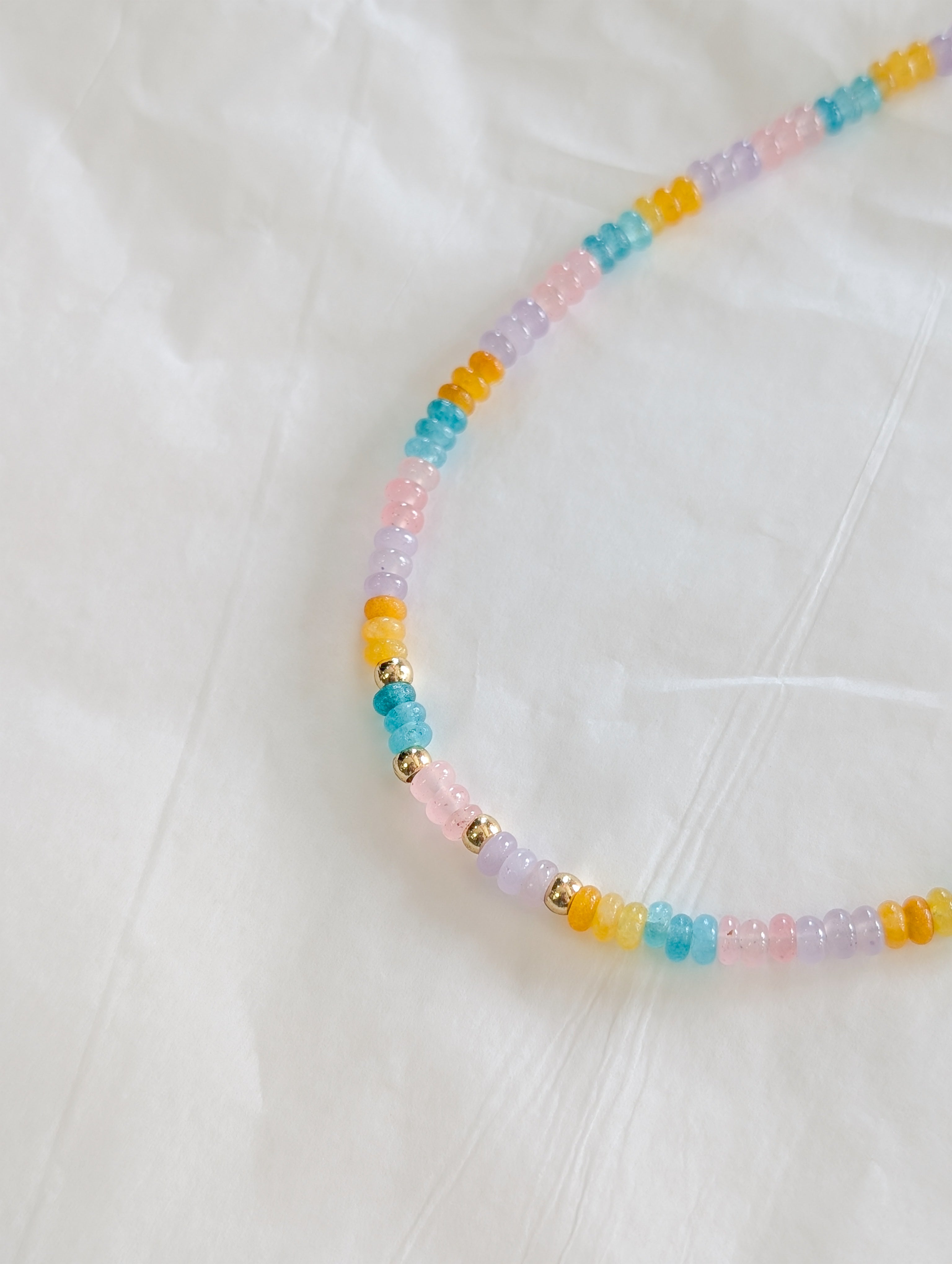 Giving You That POP Beaded Necklace