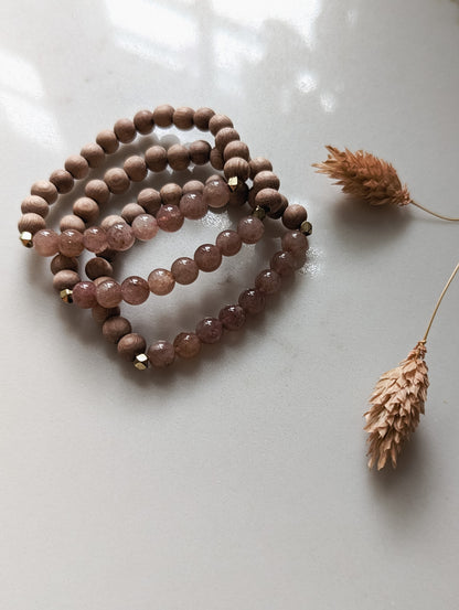 STRAWBERRY SHORTCAKE | GEMSTONE DIFFUSER BRACELET | KIDS |
